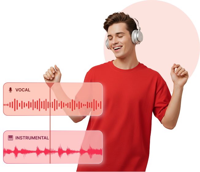 Remove Background Music - AI Vocal Remover and Music Remover